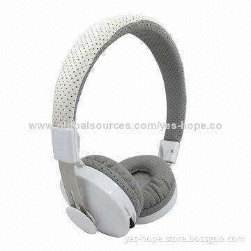 New High-fidelity Bluetooth Stereo Headset with Mic, 2,402-2,480MHz Frequency